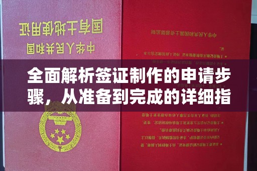 扎囊全面解析签证制作的申请步骤，从准备到完成的详细指南